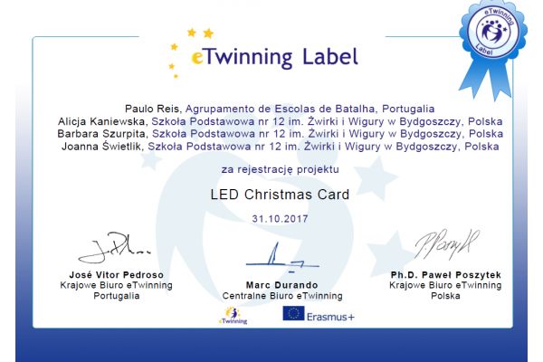 LED CHRISTMAS CARD